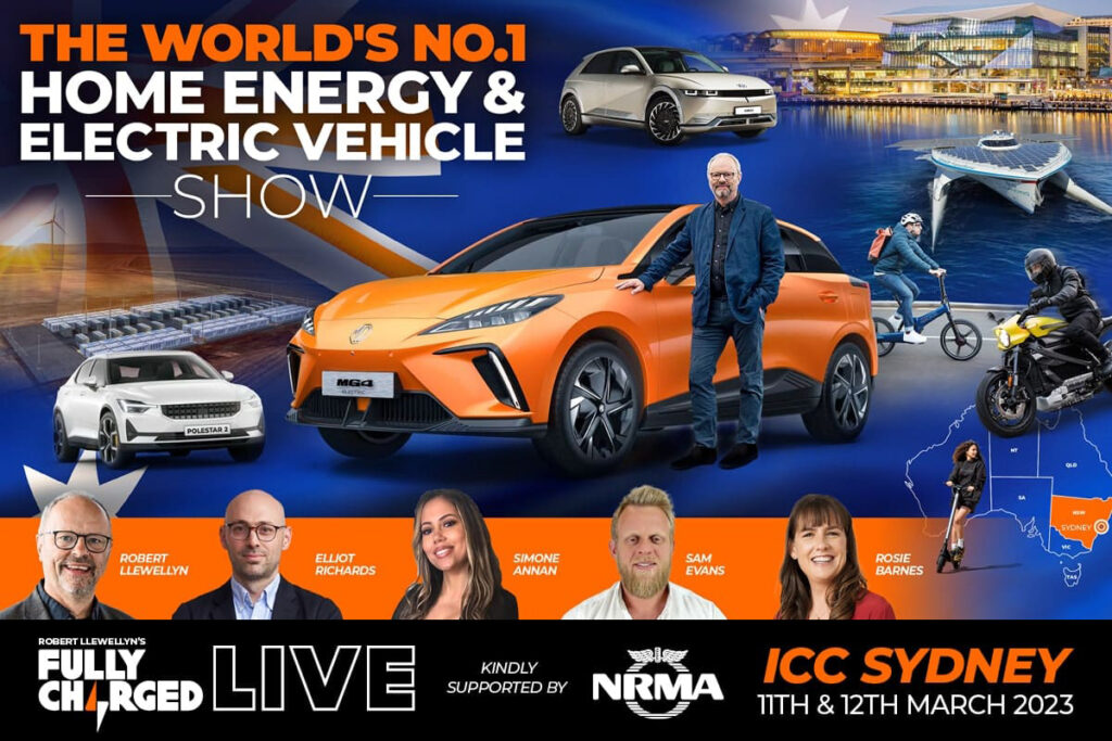The stage is set in Sydney, for the world's leading electric car and clean energy show, who will be on it?